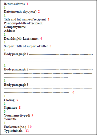 Proper Business Letter Format